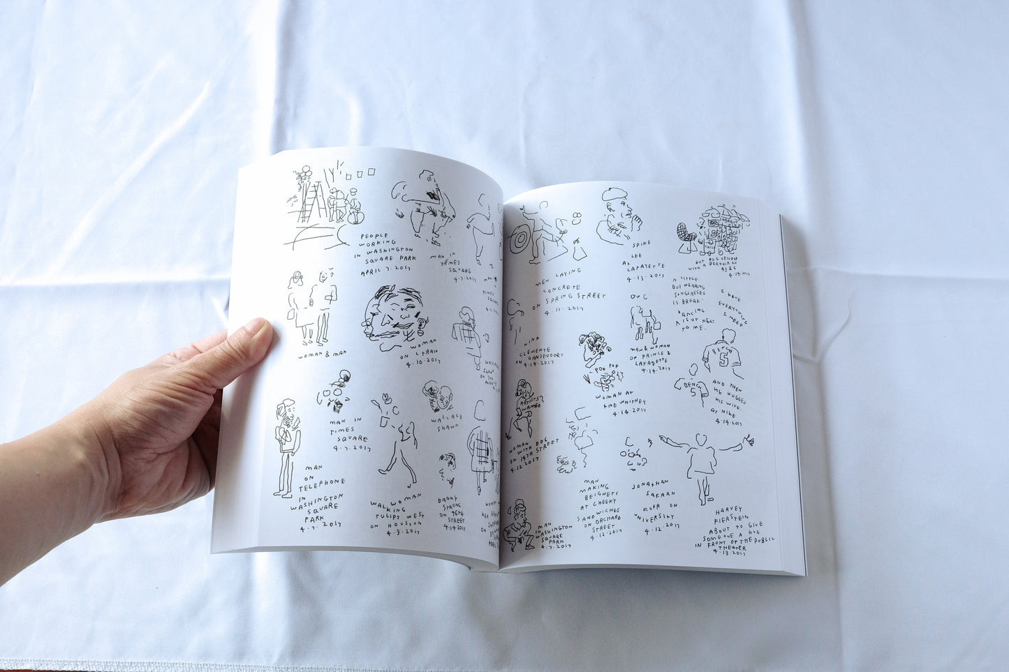 Art Book 『EVERY PERSON IN NEW YORK VOL 2 by Jason Polan 』