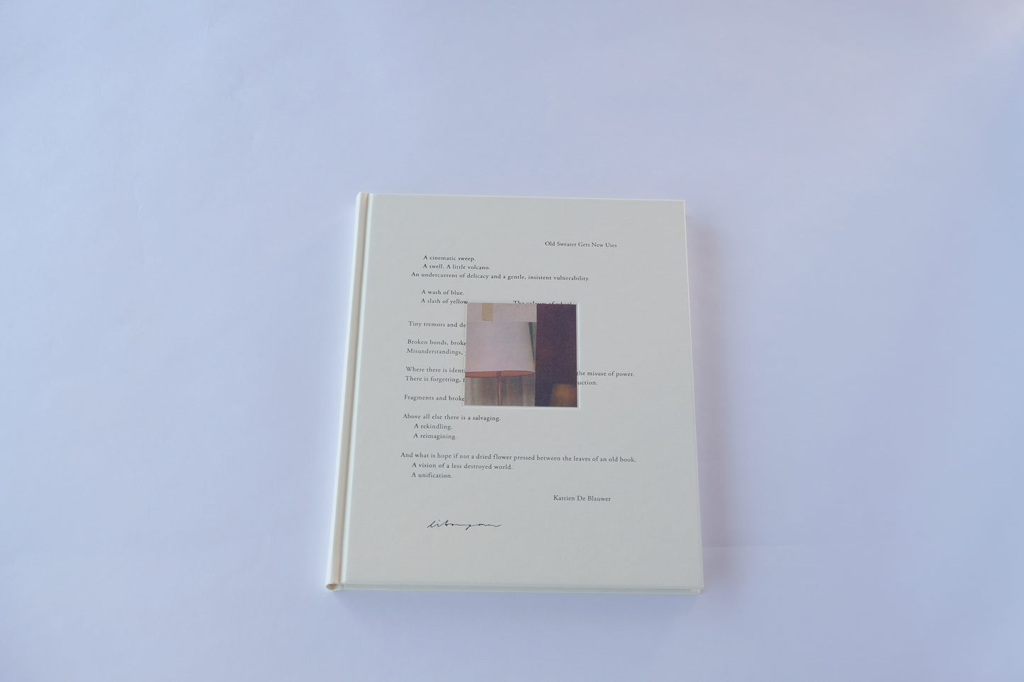 Art Book 『 OLD SWEATER GETS NEW USES by Katrien De Blauwer 』