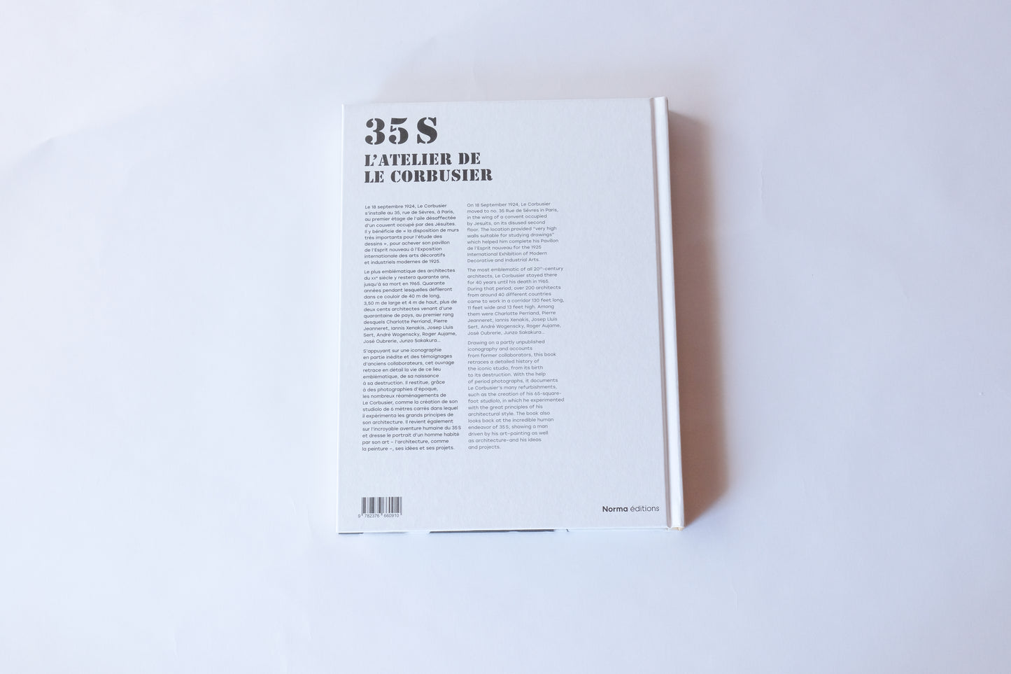 Art Book 『35S. L'ATELIER DE LE CORBUSIER by Le Corbusier 』