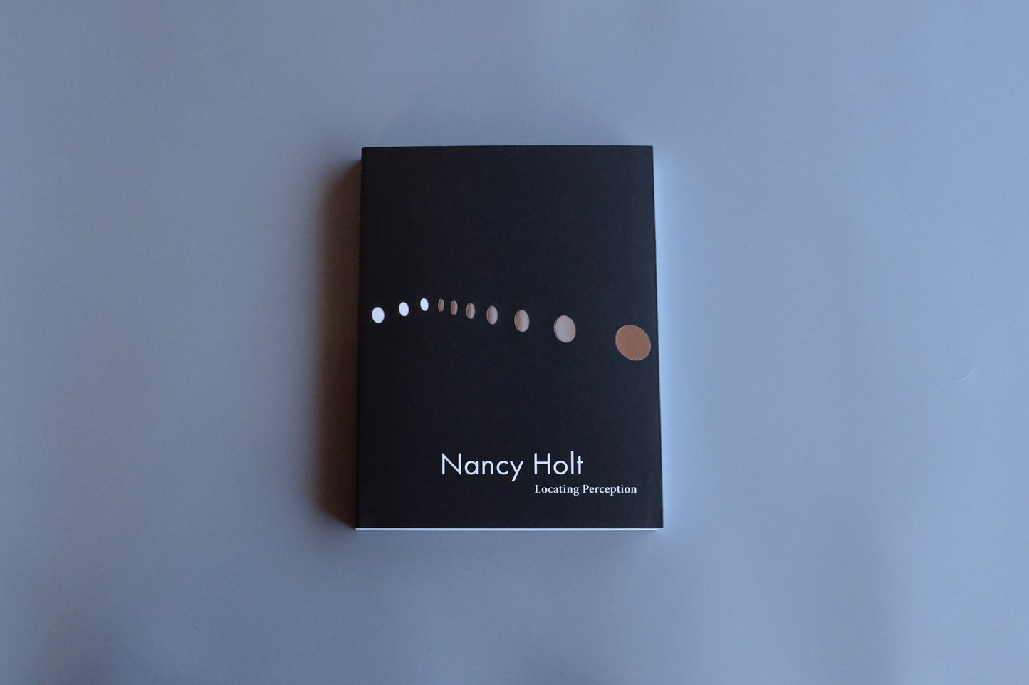 Art Book 『 LOCATING PERCEPTION by Nancy Holt 』