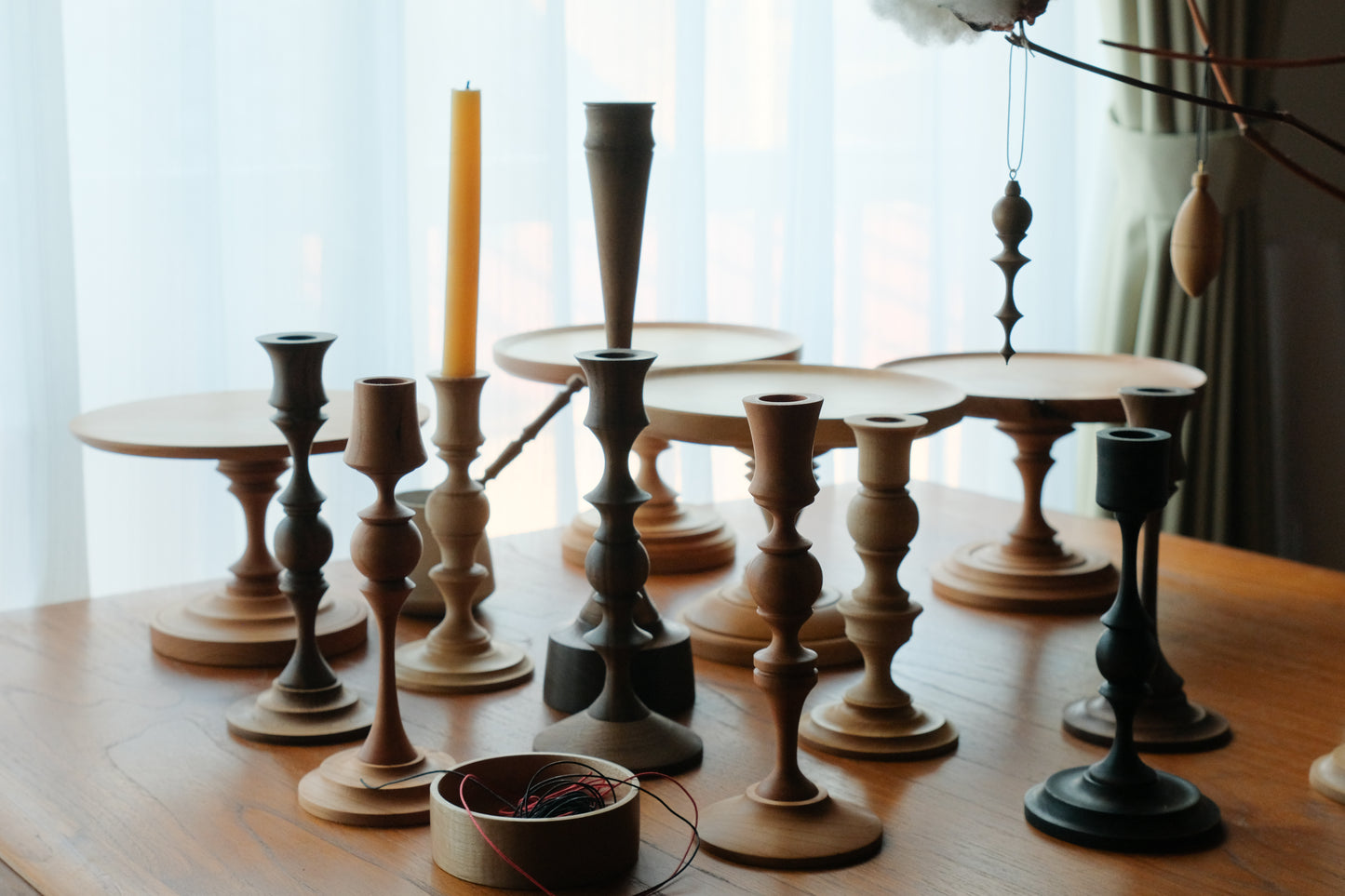 Candle holder Maple (Shipping incl.)