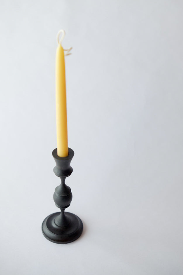 Candle holder Maple Iron Mordanting (Shipping incl.)
