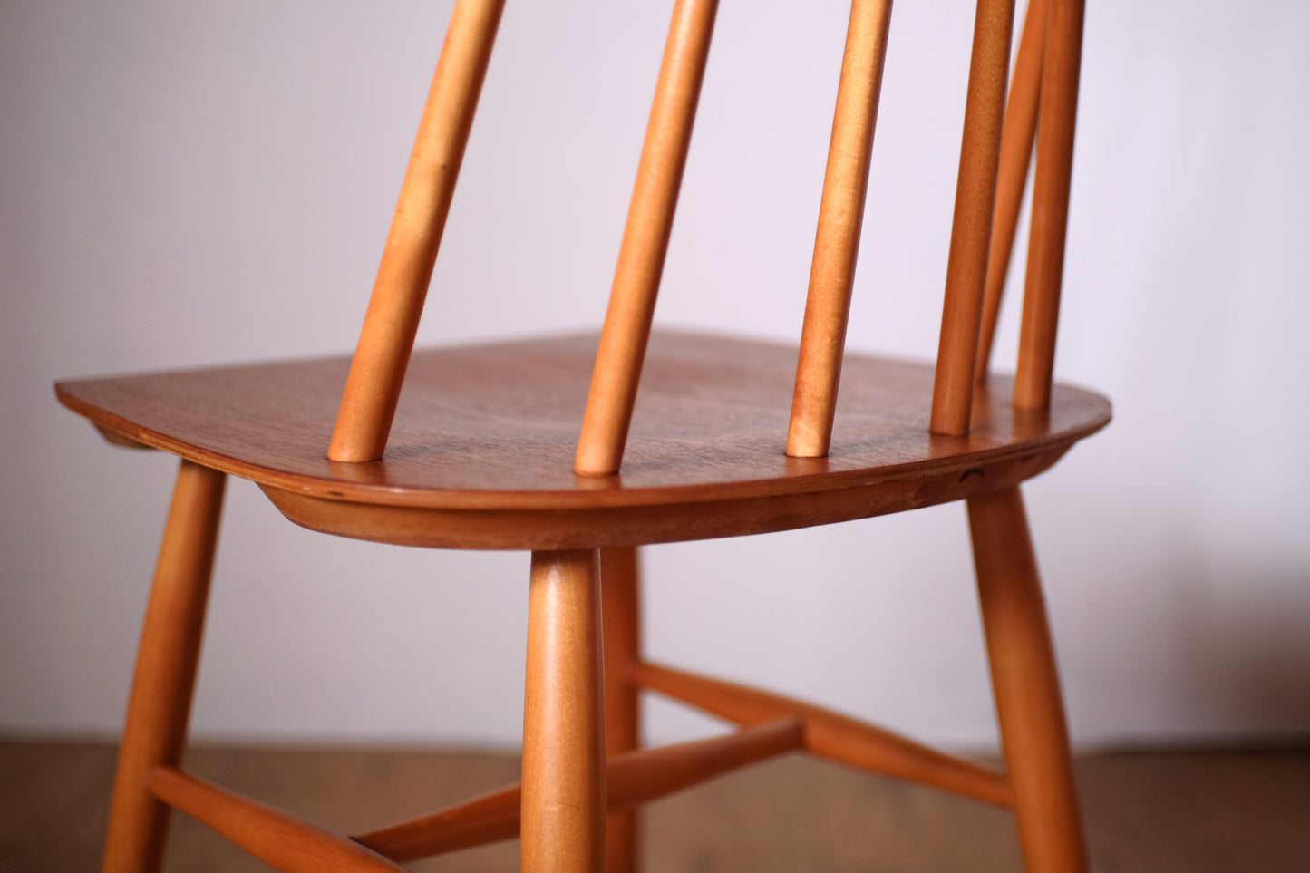 Ilmari Tapiovaara Fanett Chair Beech / Teak