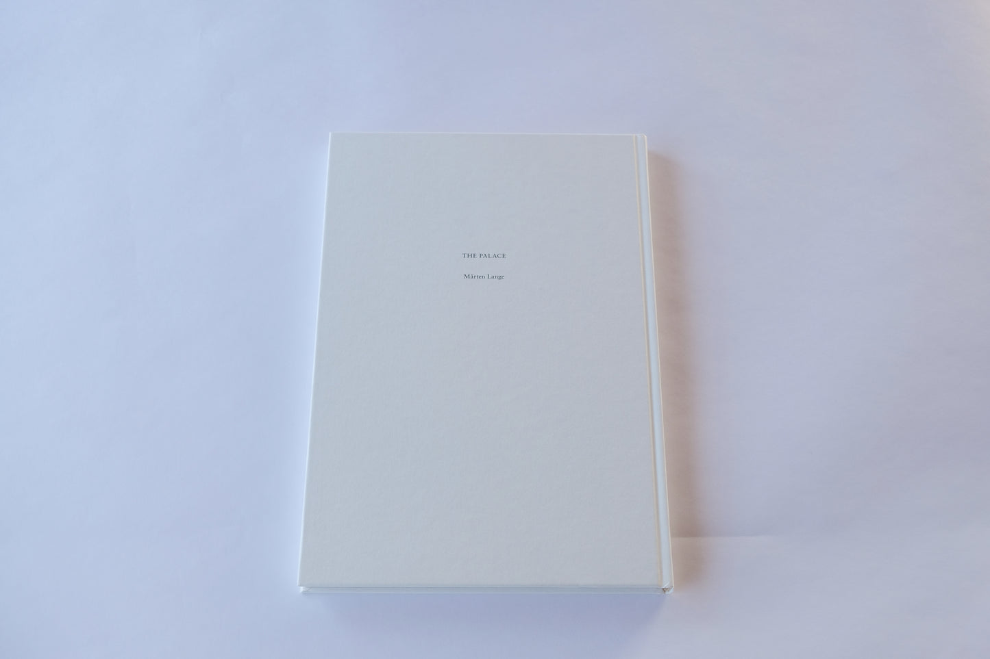Art Book 『 THE PALACE by Mårten Lange 』
