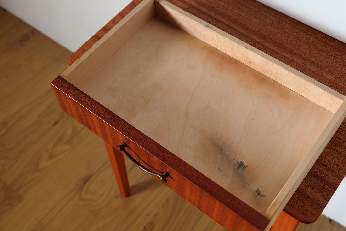 Bed Side board Mahogany