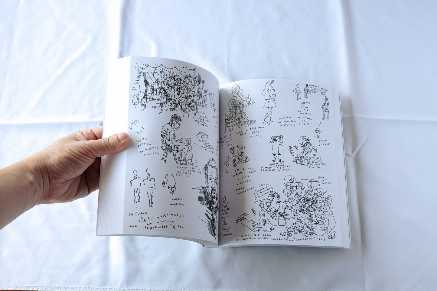 Art Book  『EVERY PERSON IN NEW YORK VOL 2 by Jason Polan 』