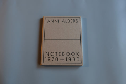 Art Book  『NOTEBOOK 1970–1980 by Anni Albers』