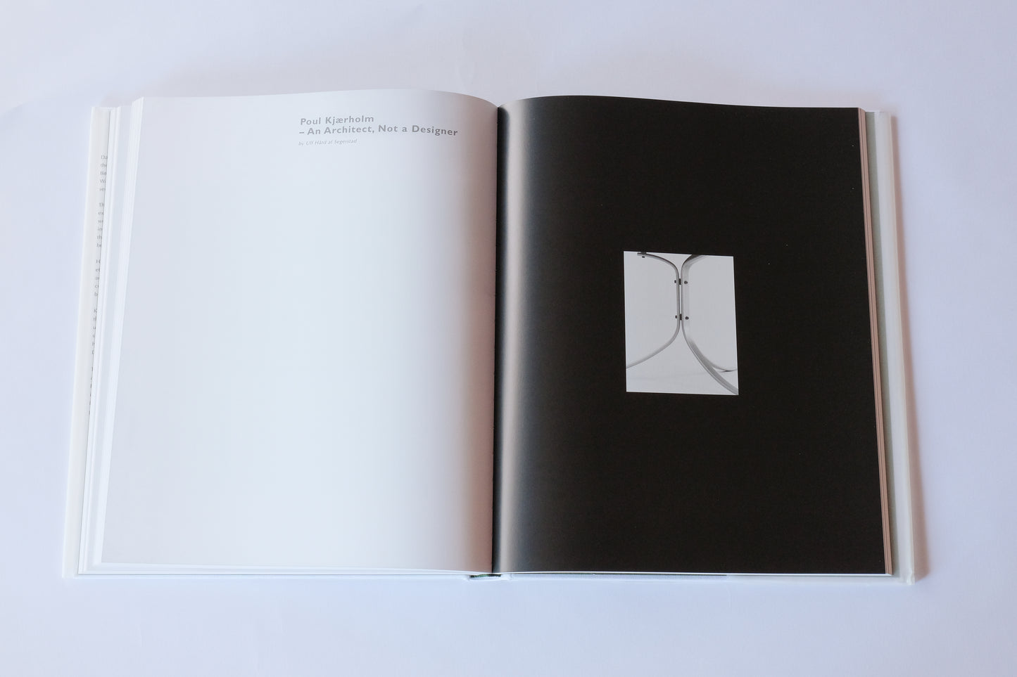 Art Book  『  POUL KJAERHOLM by Poul Kjaerholm (THE DANISH ARCHITECTURAL PRESS) 』