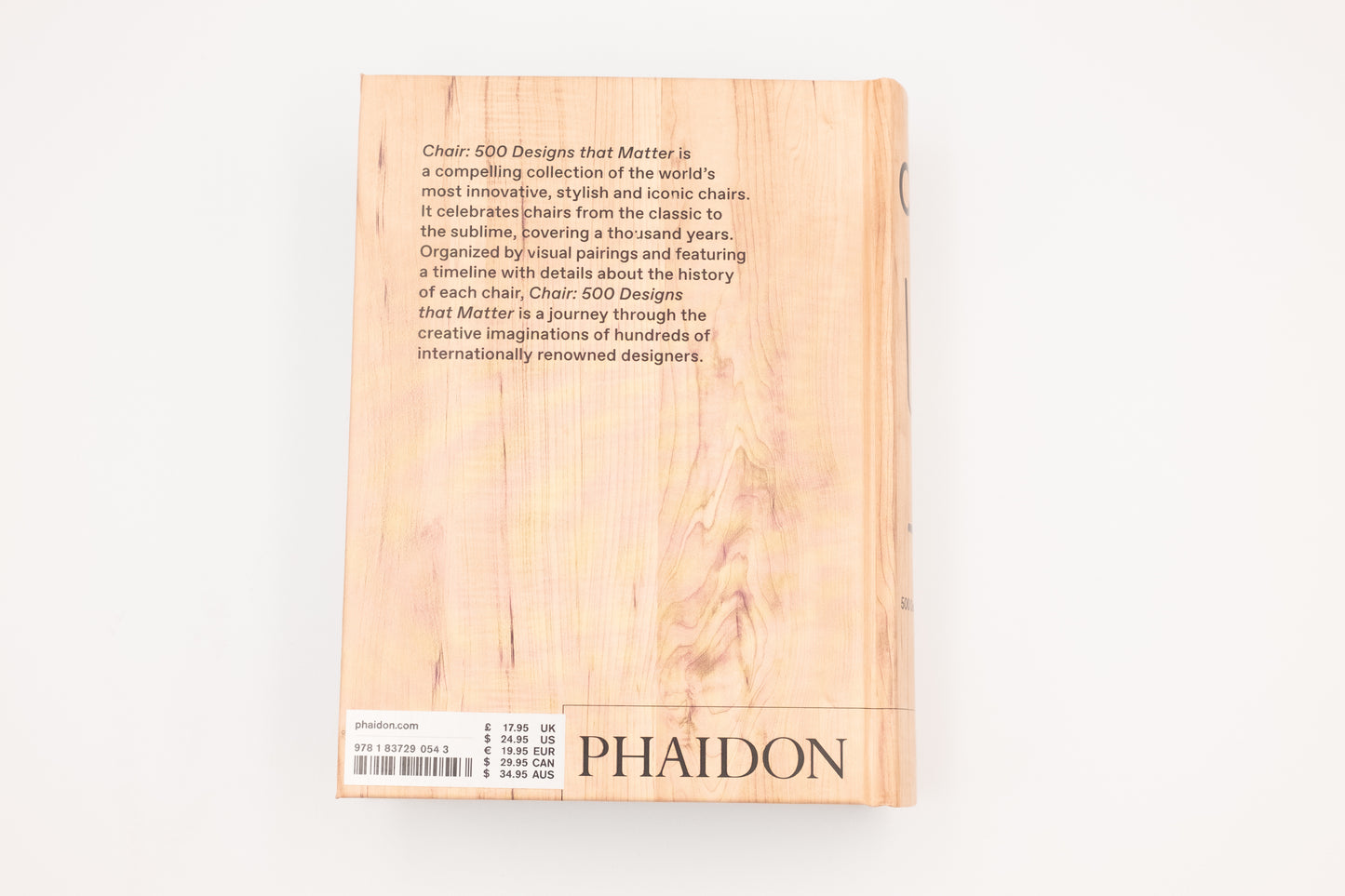 Art Book  『  CHAIR: 500 DESIGNS THAT MATTER 』