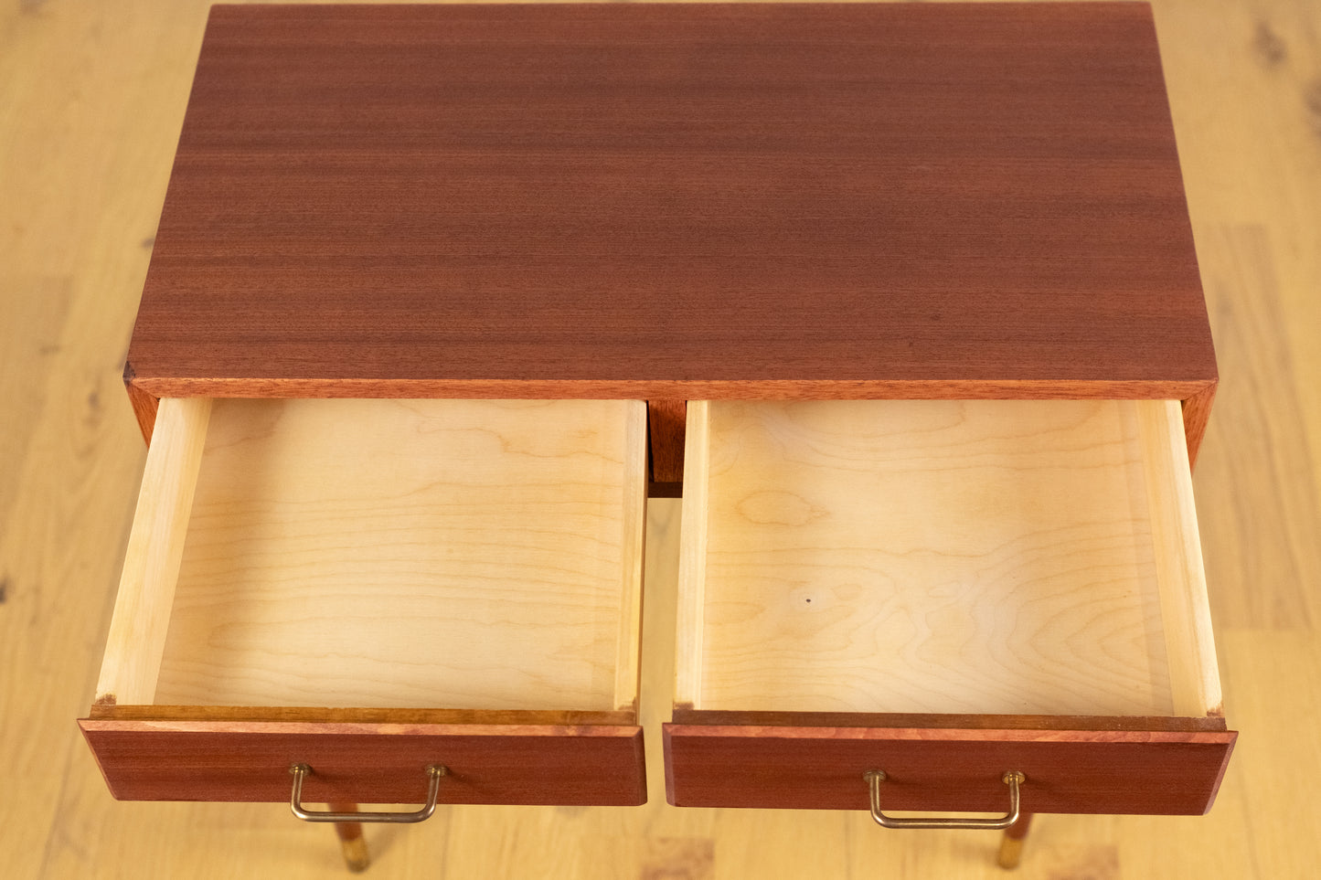 Bed Side board Mahogany