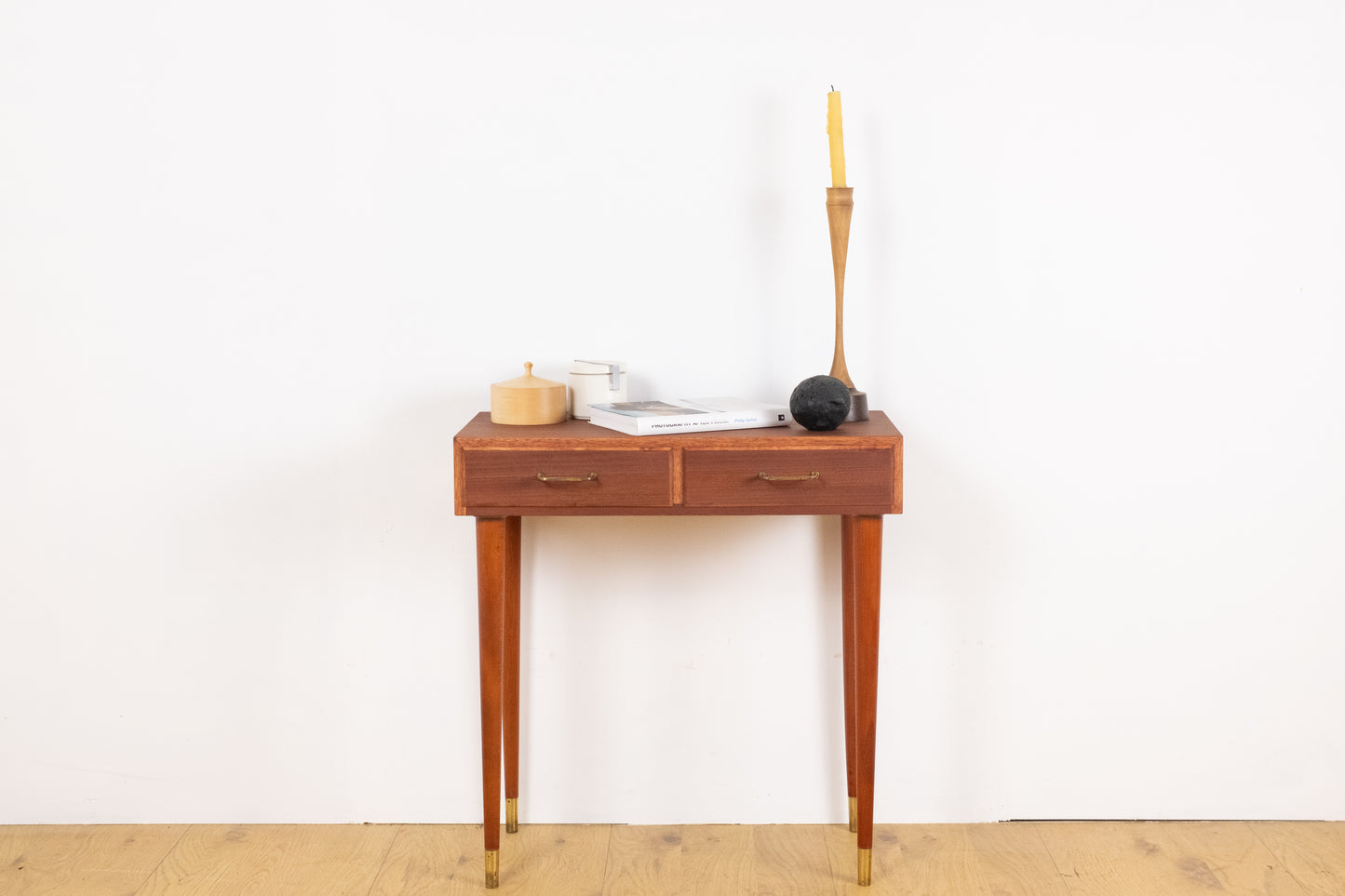 Bed Side board Mahogany