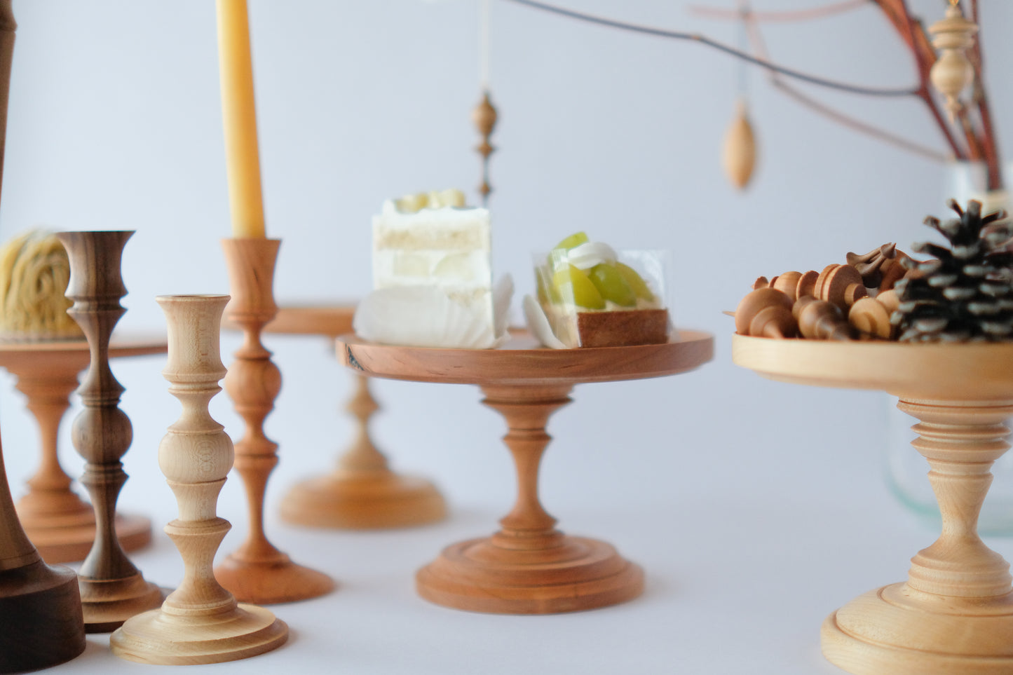 Cake Stand Maple　(Shipping incl.)