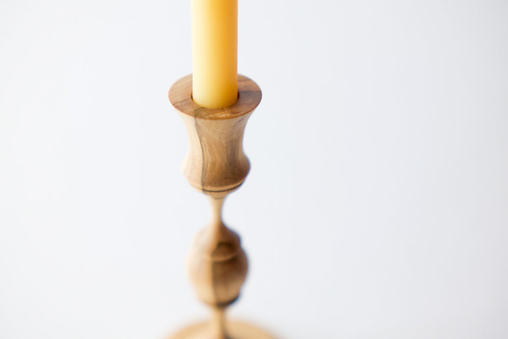 Candle holder  Maple  (Shipping incl.)