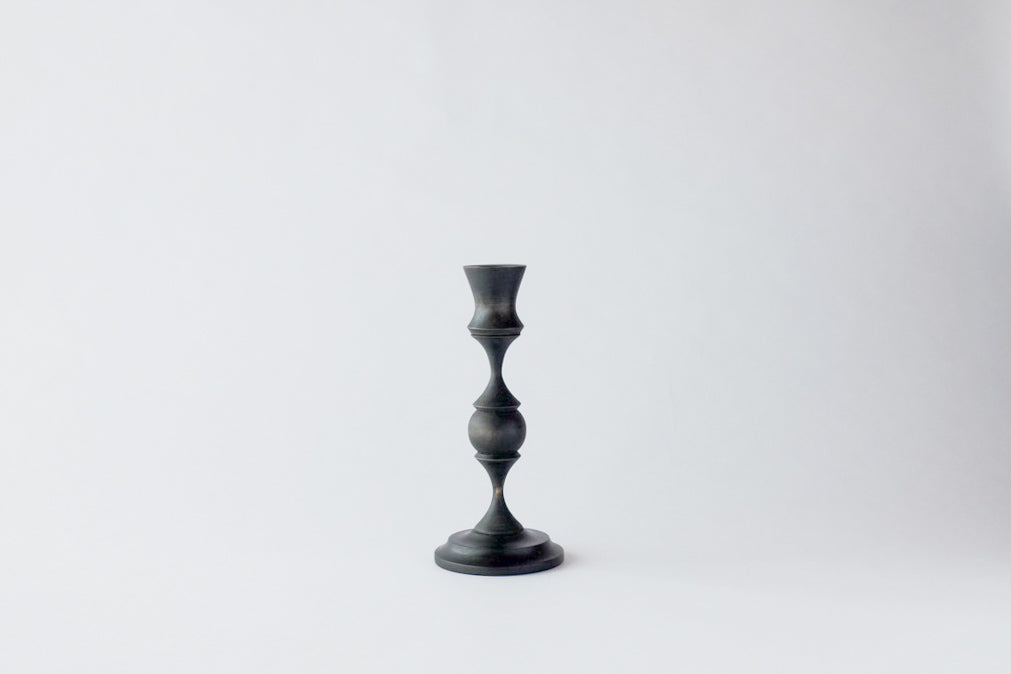 Candle holder  Maple  Iron Mordanting　(Shipping incl.)