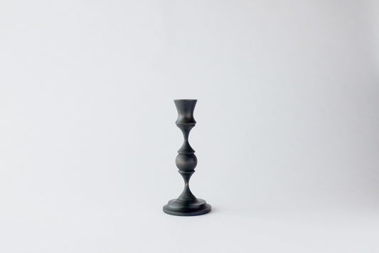 Candle holder  Maple  Iron Mordanting　(Shipping incl.)