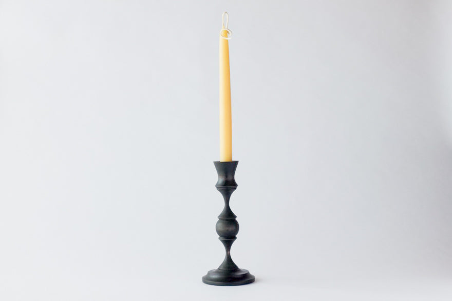 Candle holder  Maple  Iron Mordanting　(Shipping incl.)