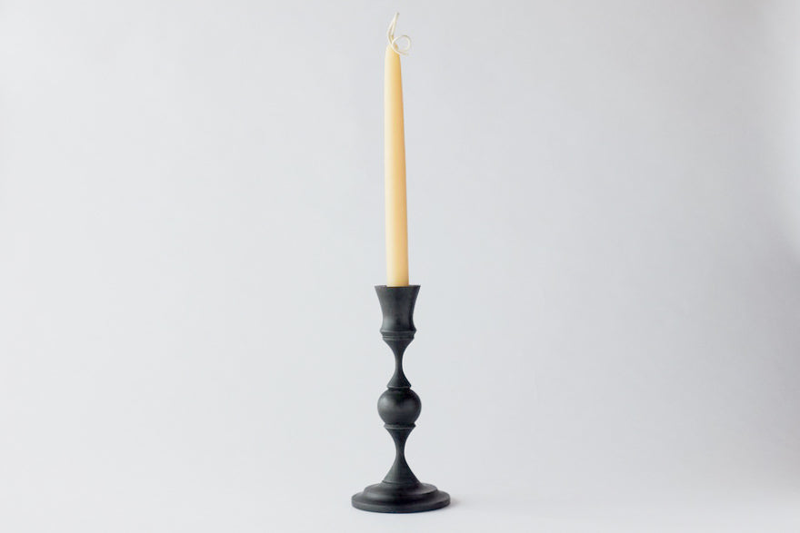 Candle holder  Maple  Iron Mordanting　(Shipping incl.)