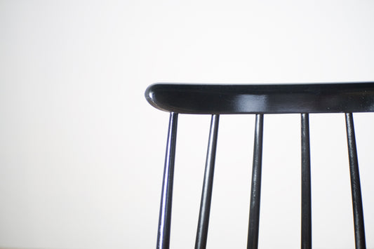 Ilmari Tapiovaara Fanett Chair Black / Teak