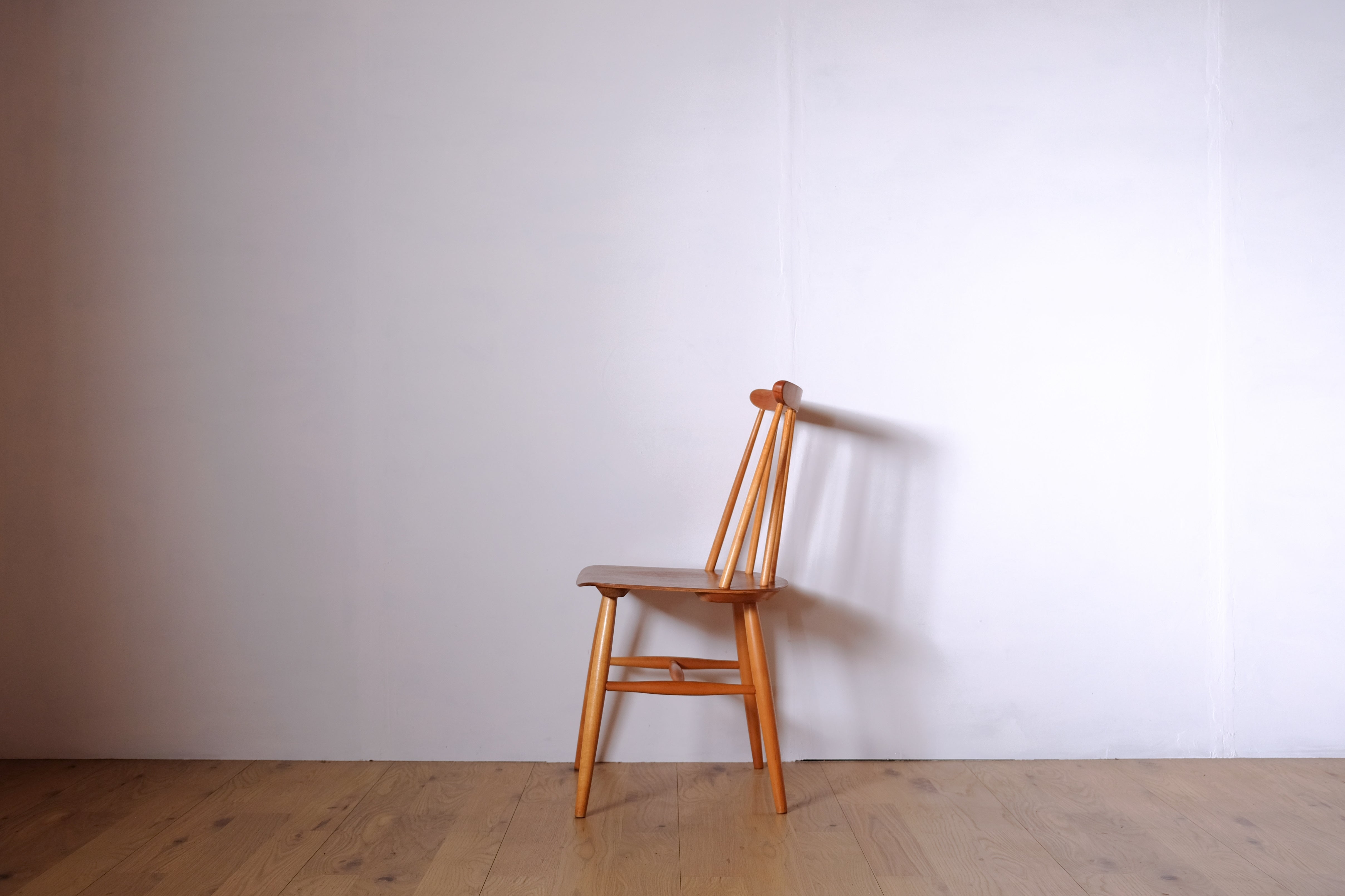 北欧ヴィンテージ Ilmari Tapiovaara Fanett Chair Beech / Teak