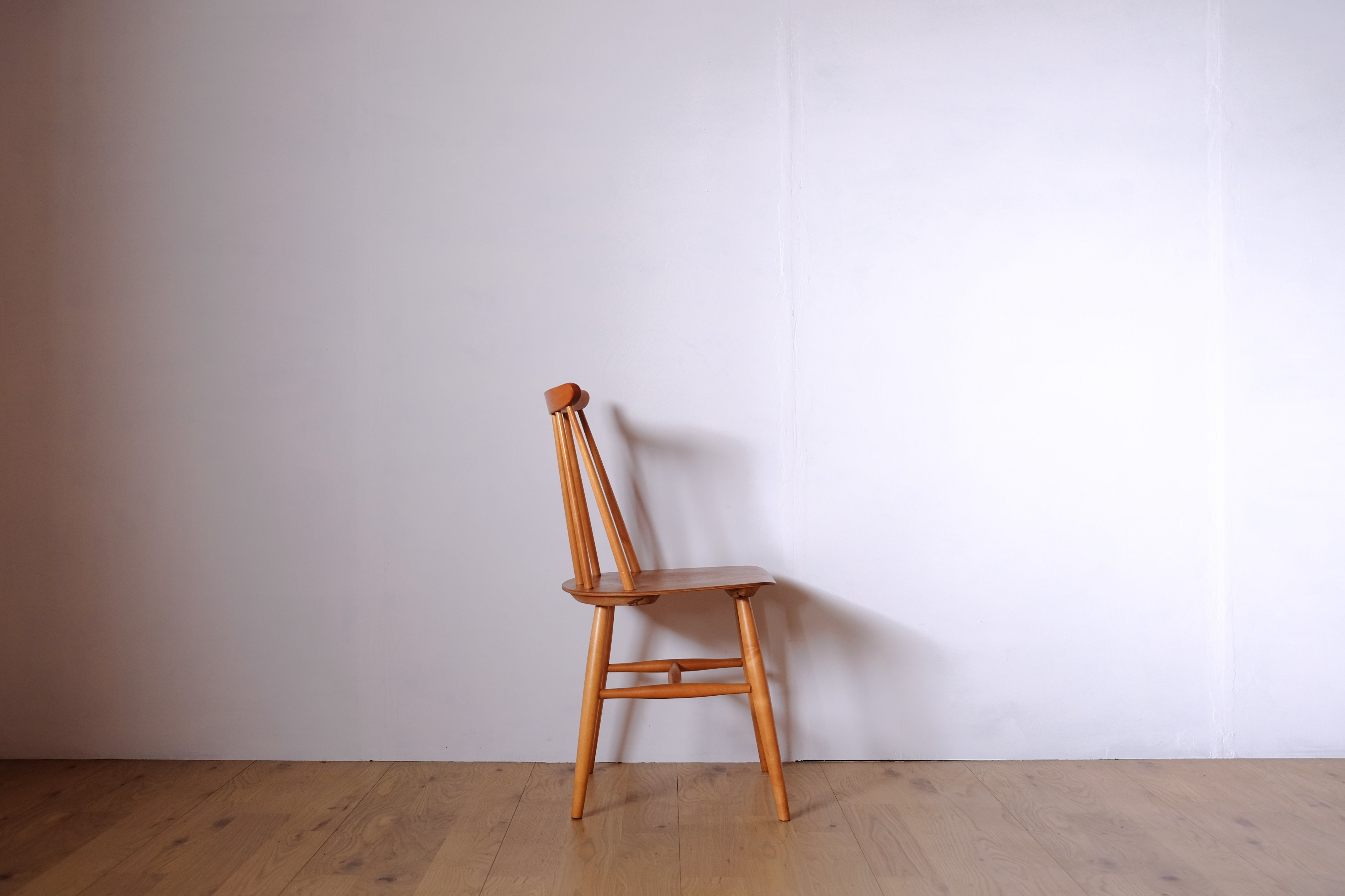 北欧ヴィンテージ Ilmari Tapiovaara Fanett Chair Beech / Teak 