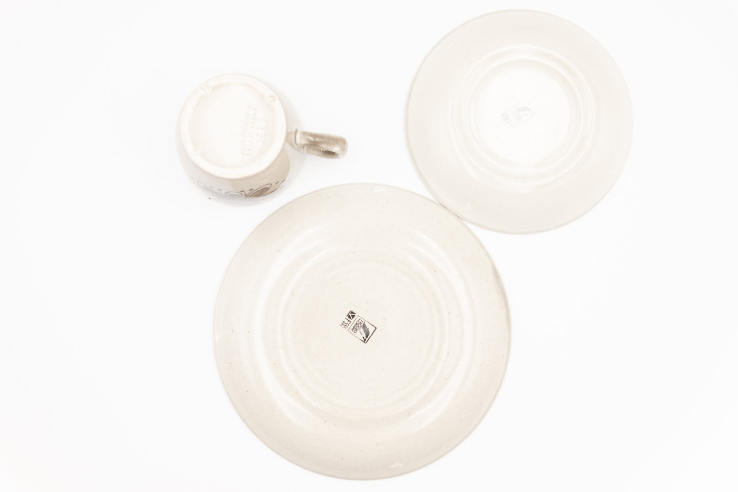 Cup & Saucer & Plate   　Stavangerflint　　Sera　(Shipping incl.)