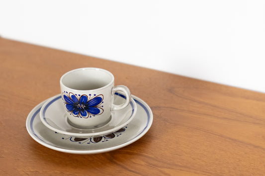 Cup & Saucer & Plate   　Stavangerflint　　Sera　(Shipping incl.)