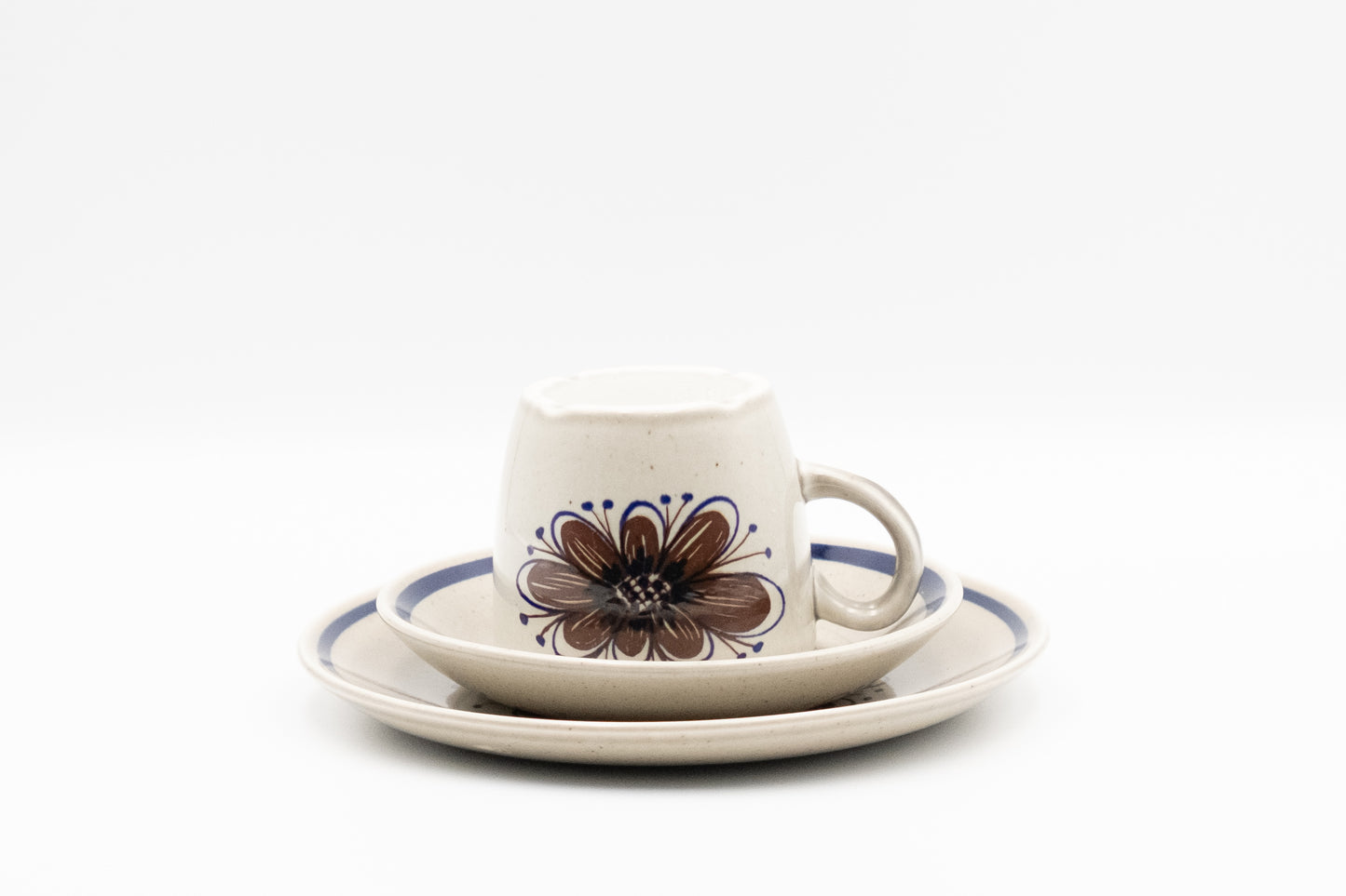 Cup & Saucer & Plate   　Stavangerflint　　Sera　(Shipping incl.)