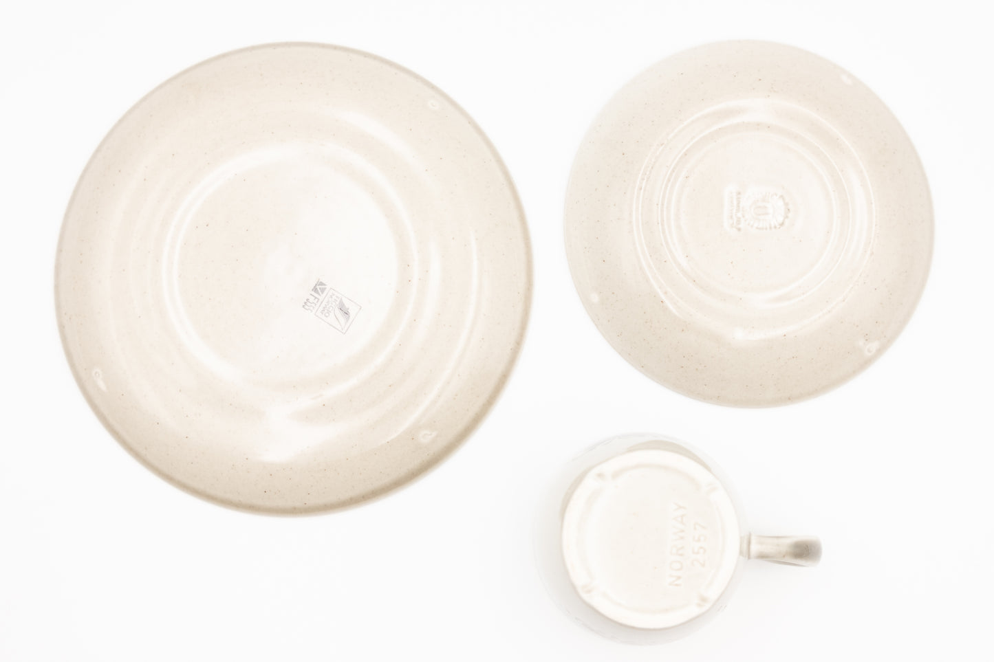 Cup & Saucer & Plate   　Stavangerflint　　Sera　(Shipping incl.)