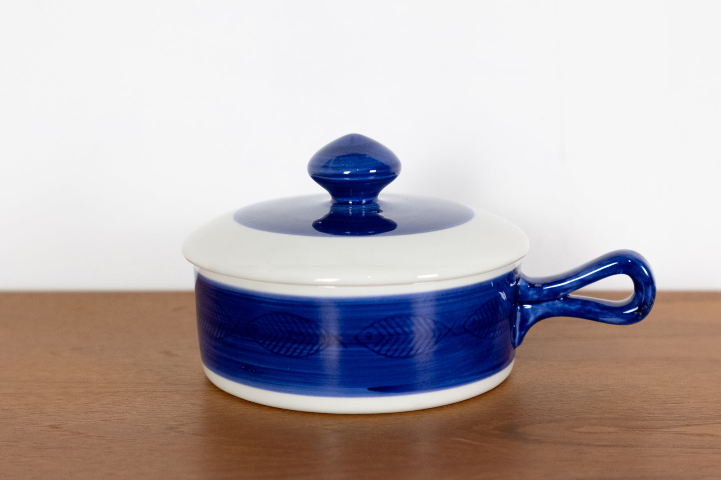 Lidded Casserole   　Rörstrand　　KOKA Blå　(Shipping incl.)
