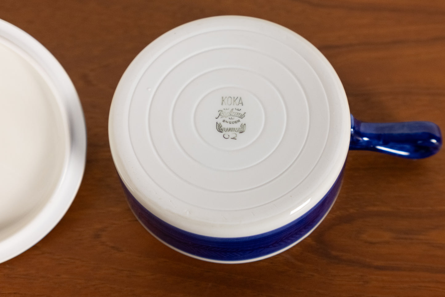 Lidded Casserole   　Rörstrand　　KOKA Blå　(Shipping incl.)