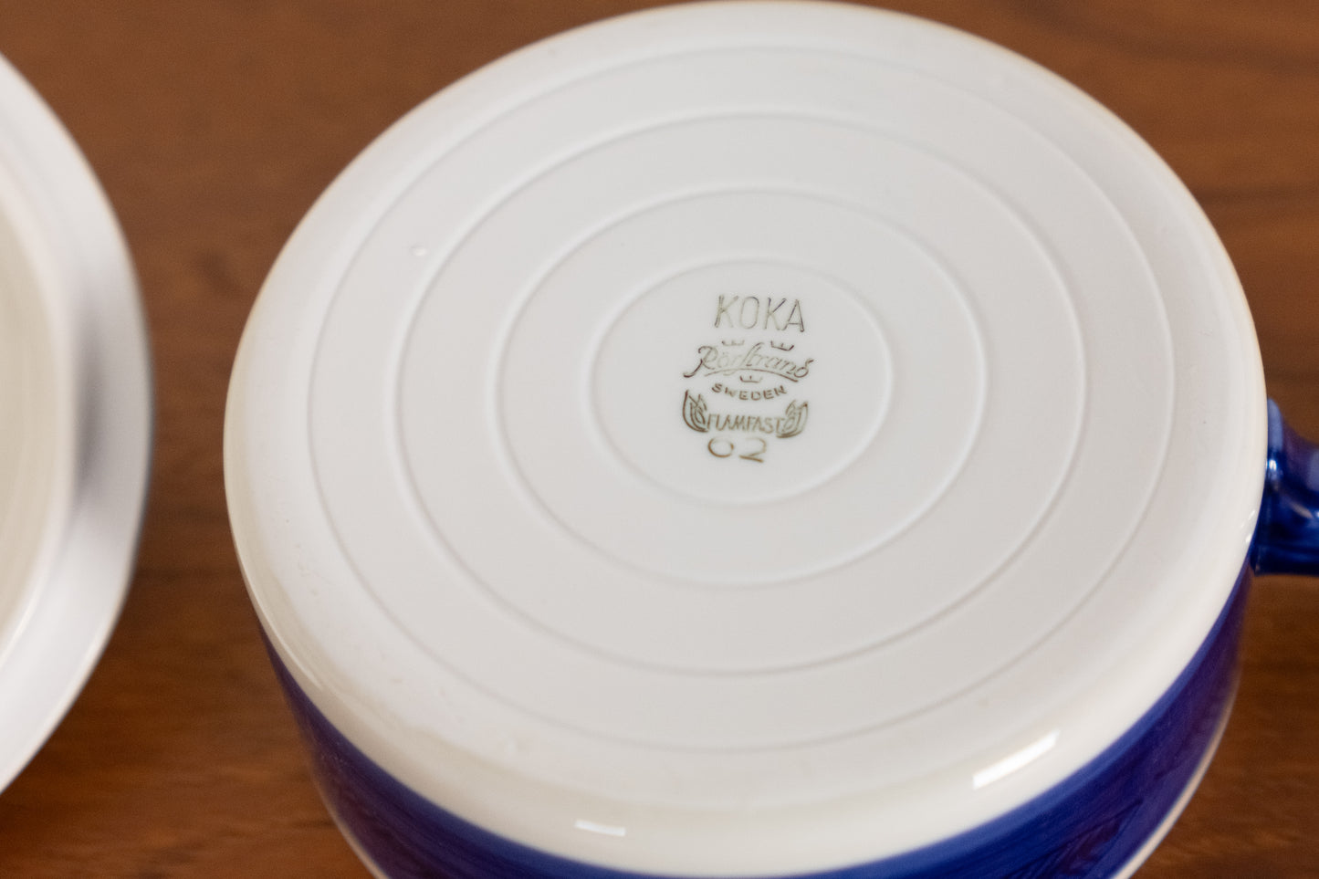 Lidded Casserole   　Rörstrand　　KOKA Blå　(Shipping incl.)