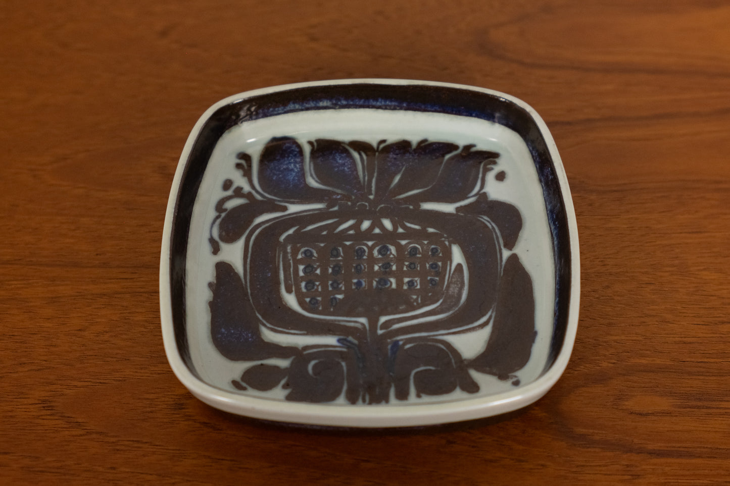 Square Plate   　Royal Copenhagen  　Baca　(Shipping incl.)