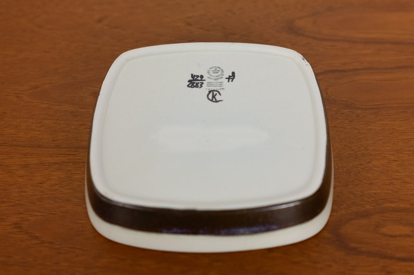 Square Plate   　Royal Copenhagen  　Baca　(Shipping incl.)