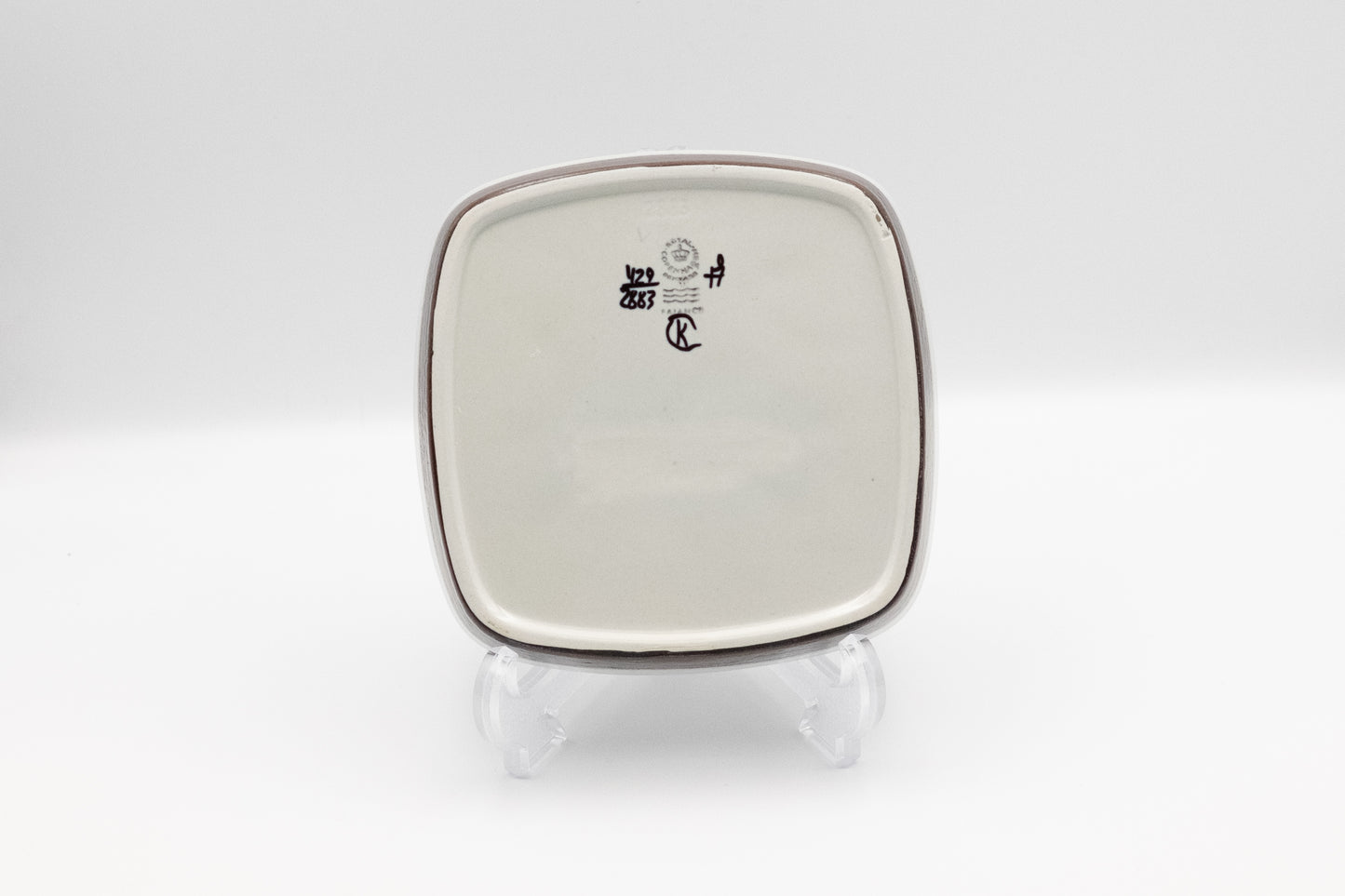 Square Plate   　Royal Copenhagen  　Baca　(Shipping incl.)