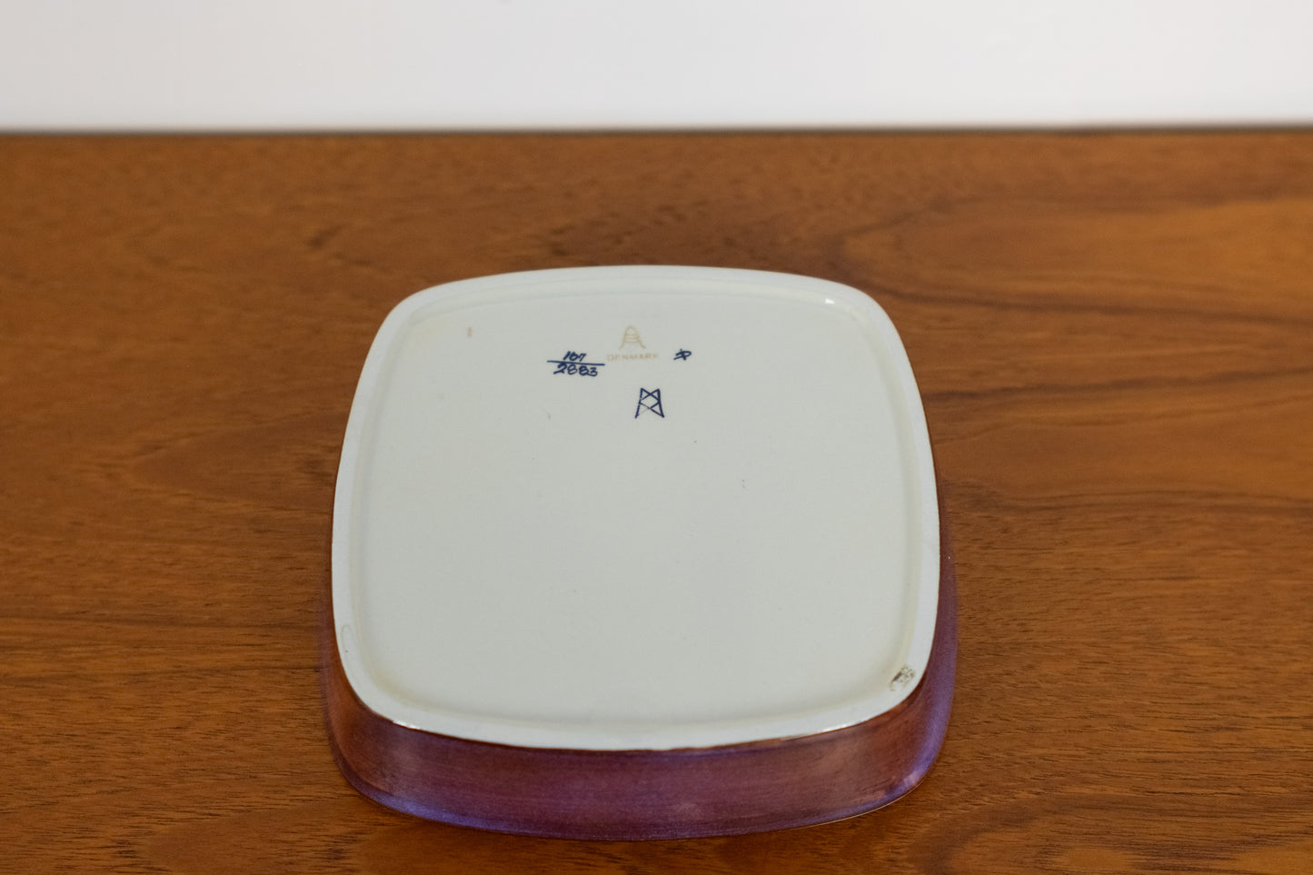 Square Plate   　Royal Copenhagen  　Tenera　(Shipping incl.)