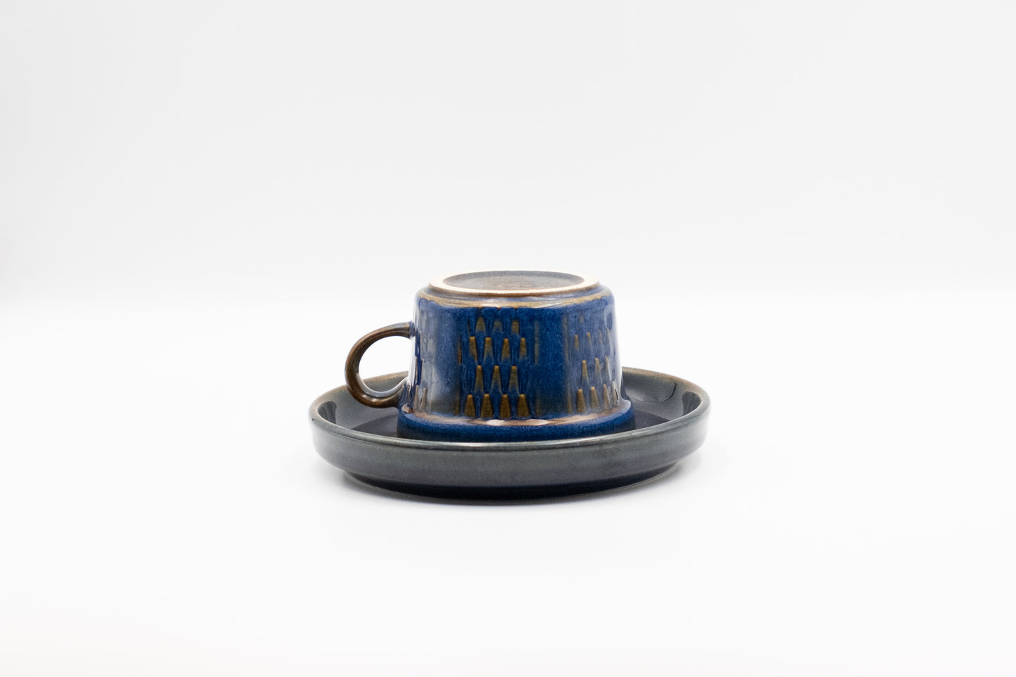 Cup & Saucer　　Søholm Keramik  　Granit / Model 3221 　(Shipping incl.)
