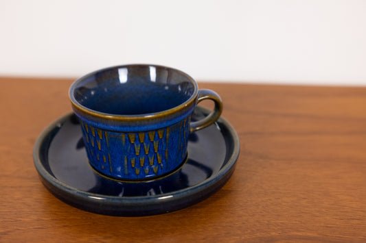 Cup & Saucer　　Søholm Keramik  　Granit / Model 3221 　(Shipping incl.)