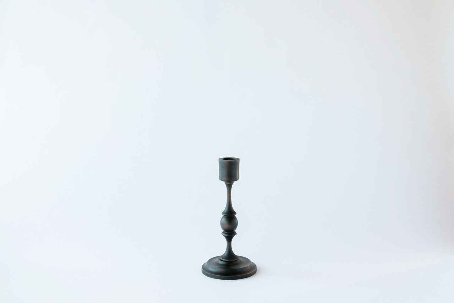 Candle holder  Maple  Iron Mordanting　(Shipping incl.)