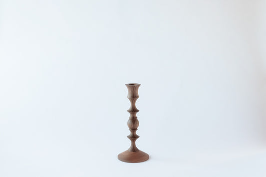 Candle holder  Walnut　(Shipping incl.)