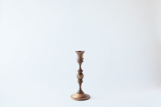 Candle holder  Walnut　(Shipping incl.)