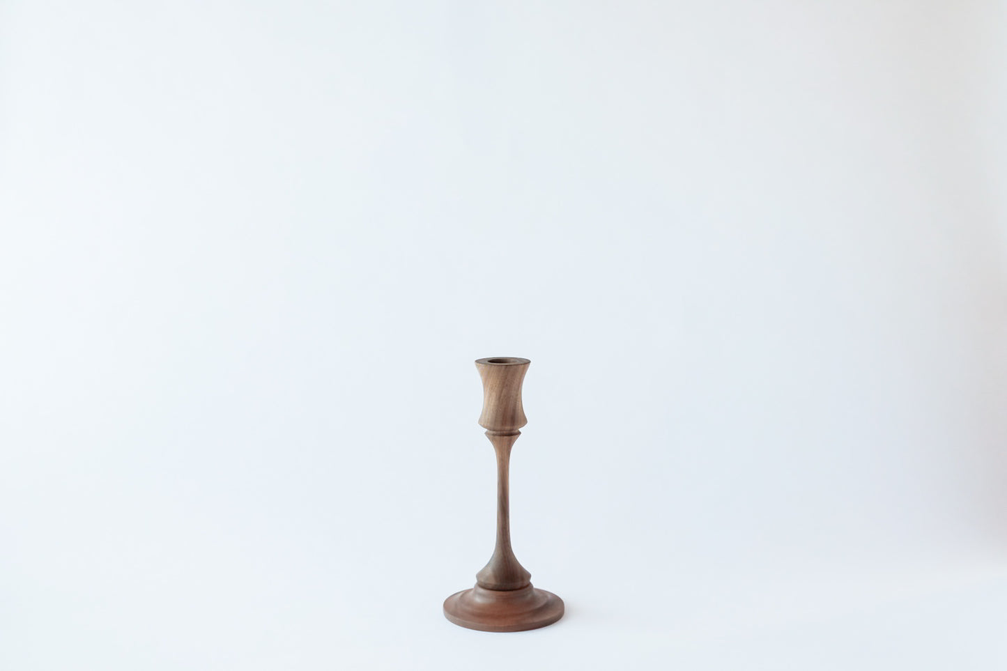 Candle holder  Walnut　(Shipping incl.)