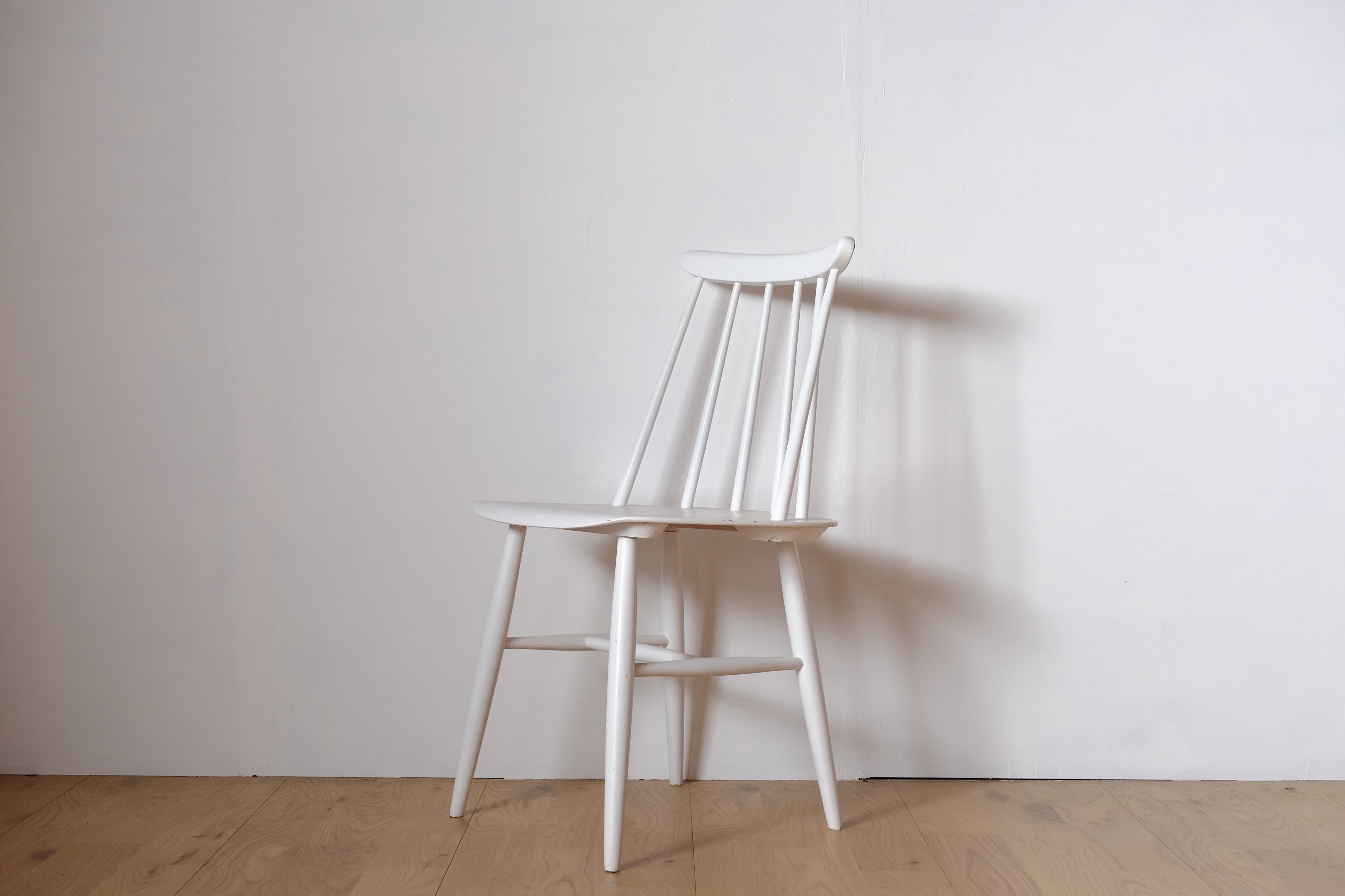 北欧ヴィンテージ Ilmari Tapiovaara Fanett Chair White ファネット 